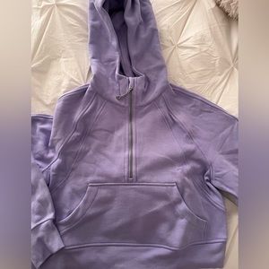 💜lululemon purple scuba hoodie💜